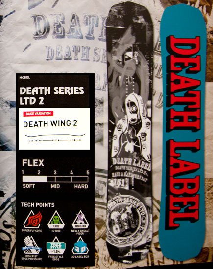 デスレーベル（DEATH LABEL）【DEATH SERIES LTD2 151cm/153cm/148cm