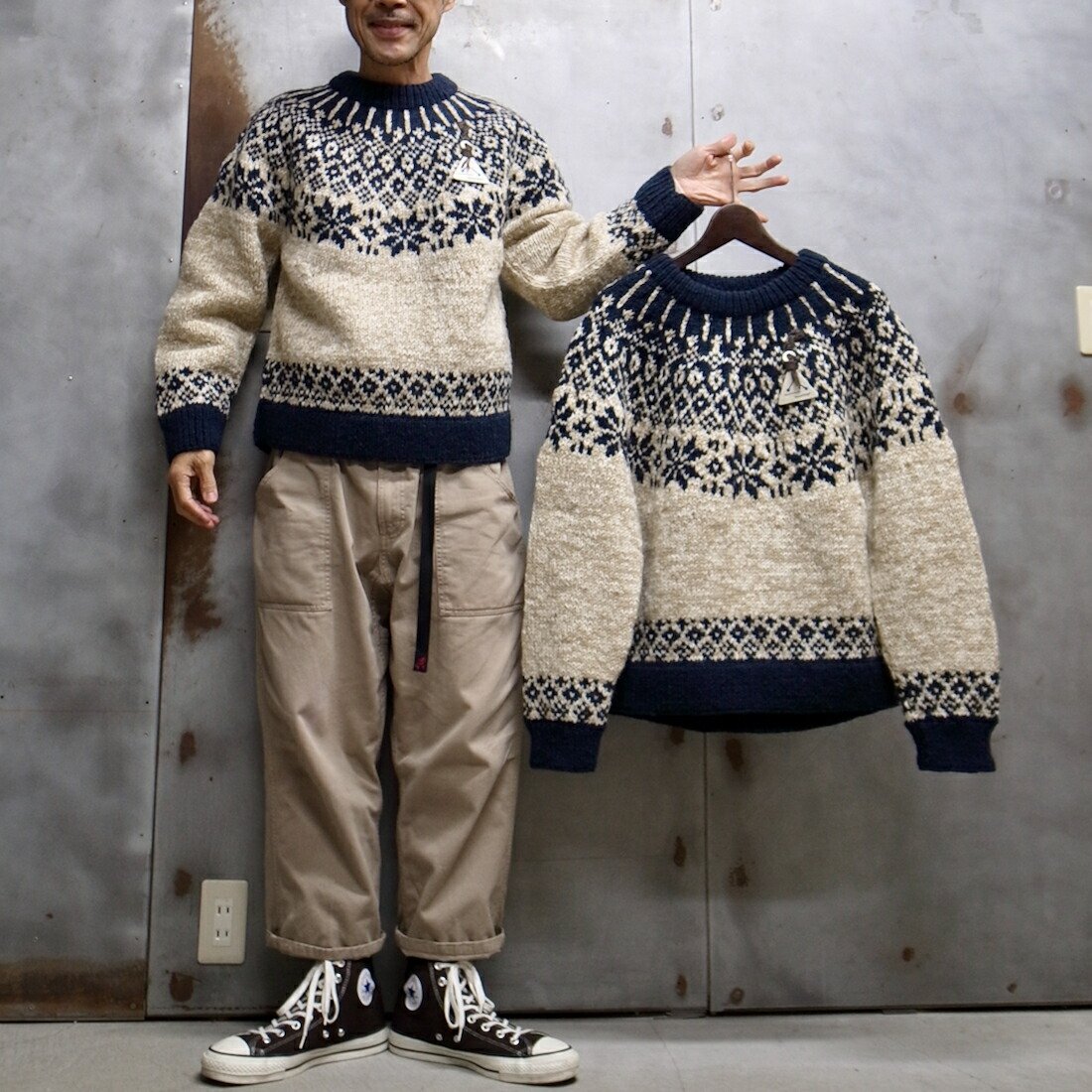 楽天市場】【 OMOI KNIT / オモイニット 】 NORDIC SWEATER