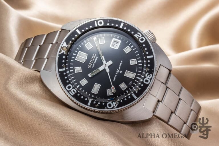 セイコー セカンドダイバー 6105-8000 ステンレスブレスレット 1968年