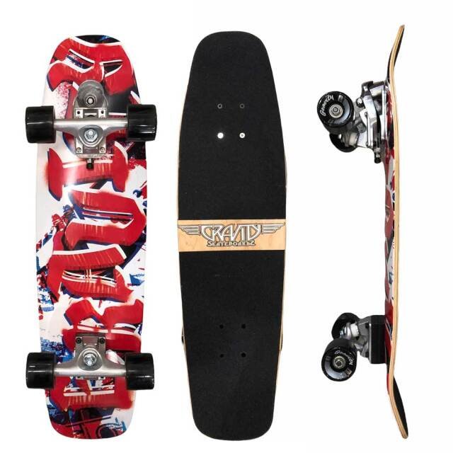 スケートボード コンプリート グラビティ 30インチ ミニ レッドロゴ