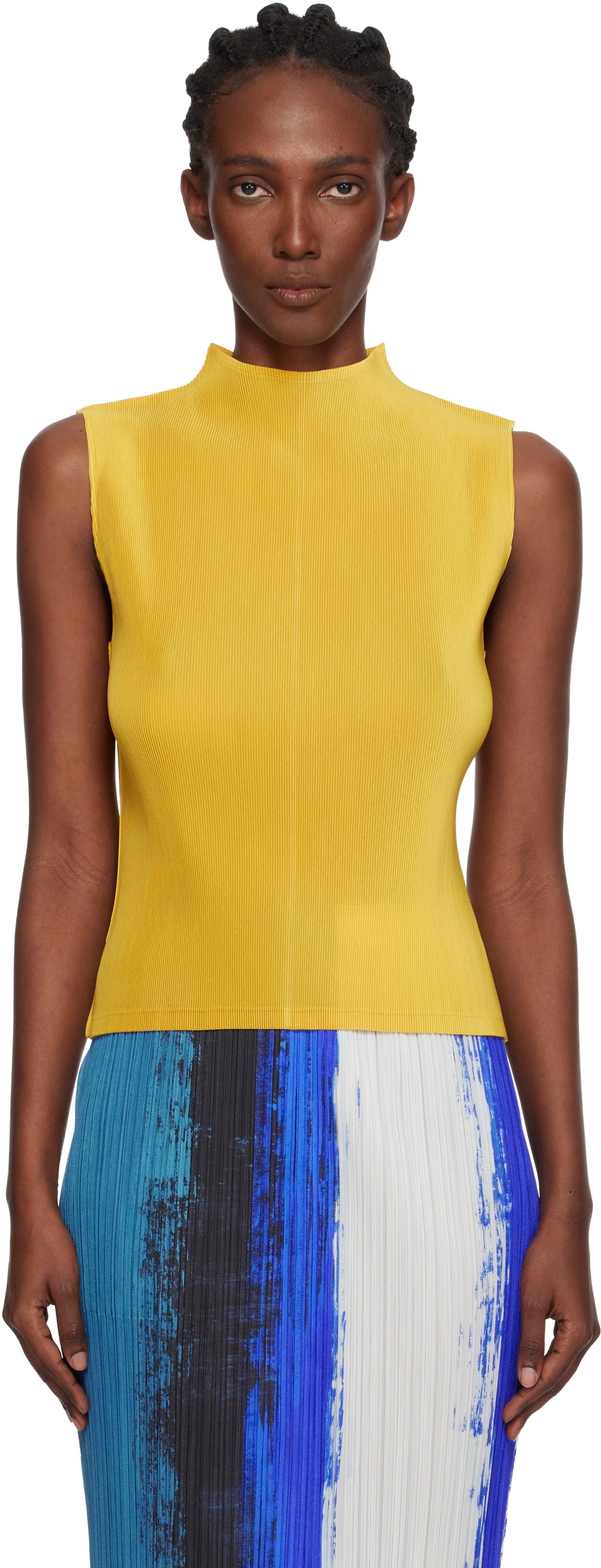 Pleats Please Issey Miyake tank tops & camisoles for Women | SSENSE
