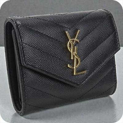 Yves Saint Laurent レディース三つ折財布｜財布｜ファッション