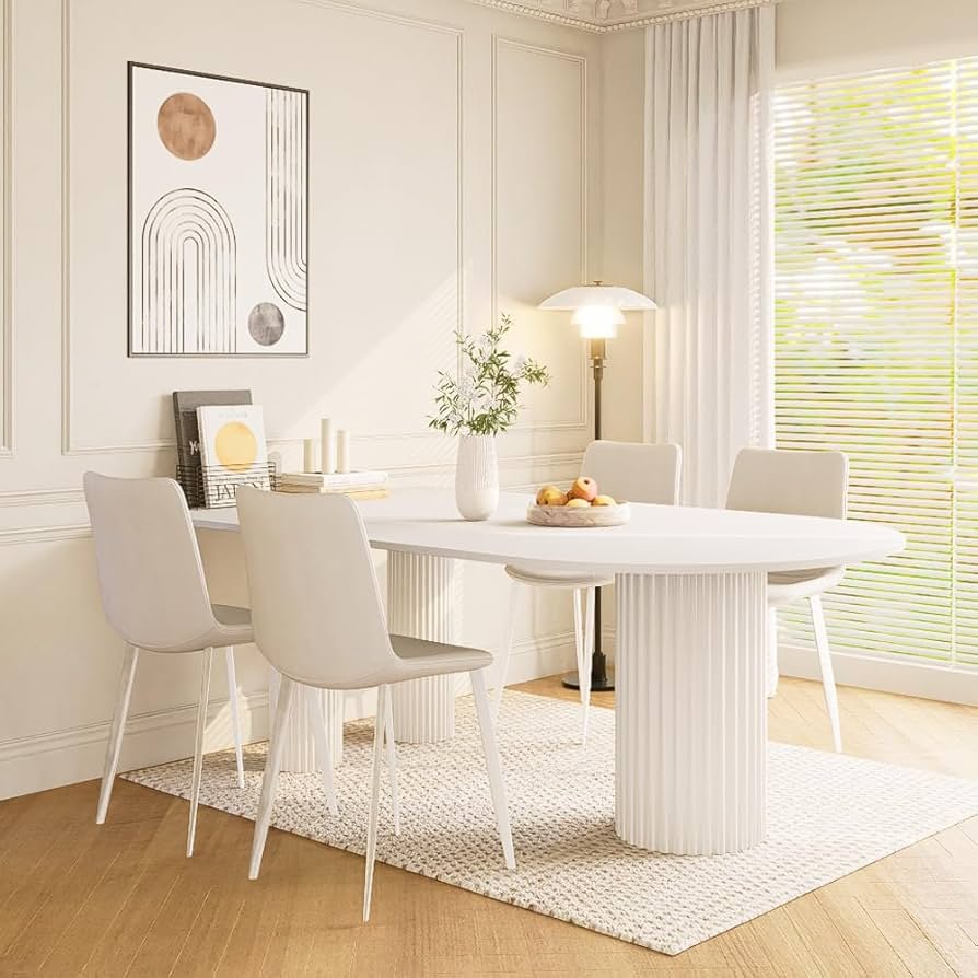 Amazon｜ダイニングテーブル セラミック天板 幅140cm 4人用 ダイニング