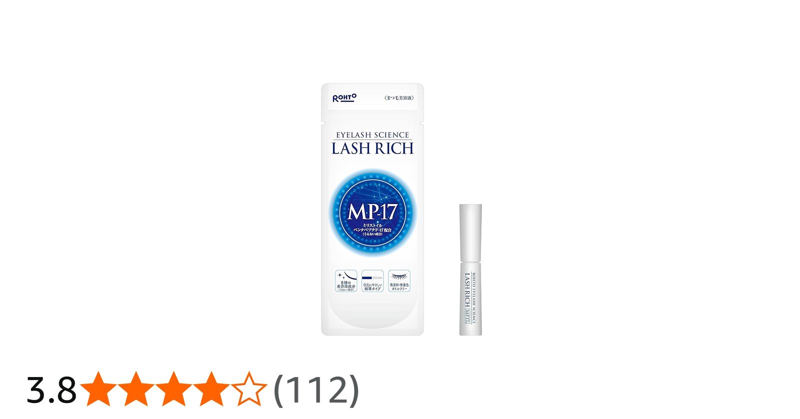 Amazon.co.jp: 【公式】ロート製薬 ラッシュリッチ まつ毛美容液