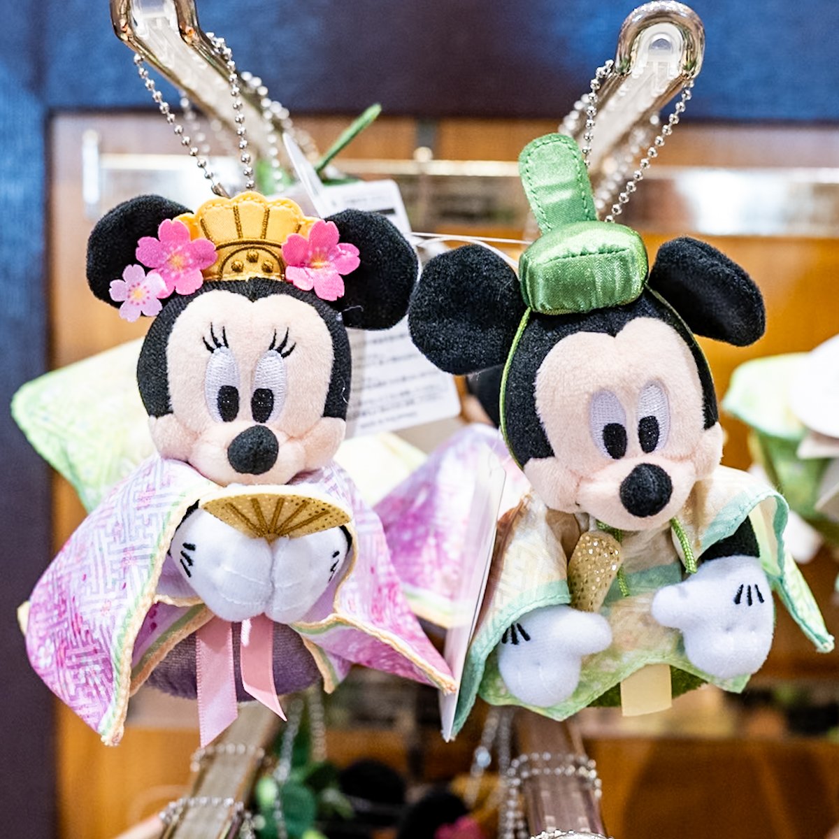 お内裏様、お雛様に扮したミッキーとミニー！東京ディズニーリゾート
