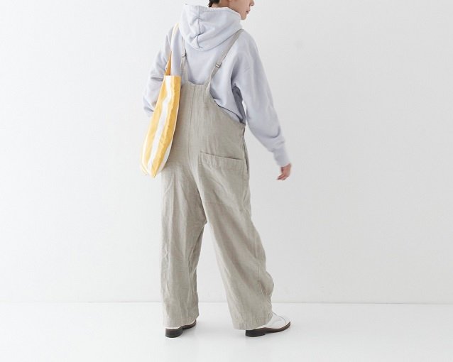 PICK UP】ブラックリネン ドロストサロペット | ONLINE SHOP | nest