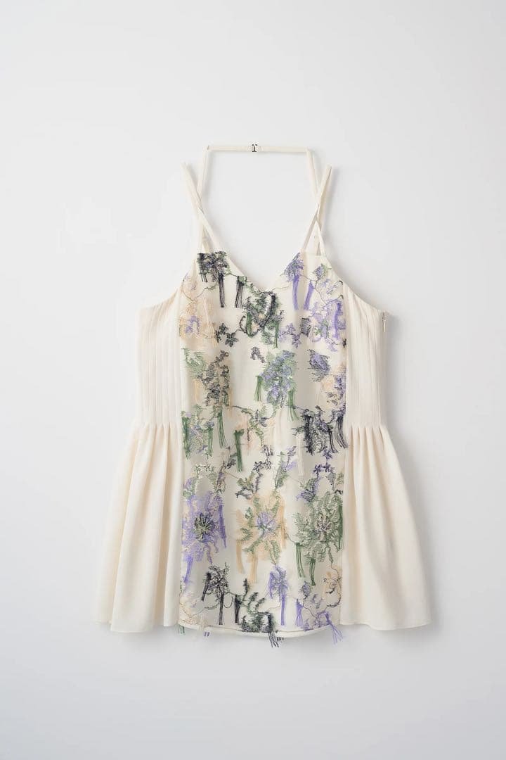 トップス MURRAL Floating flower lace camisole top Floating flower lace camisole top (Ivory)