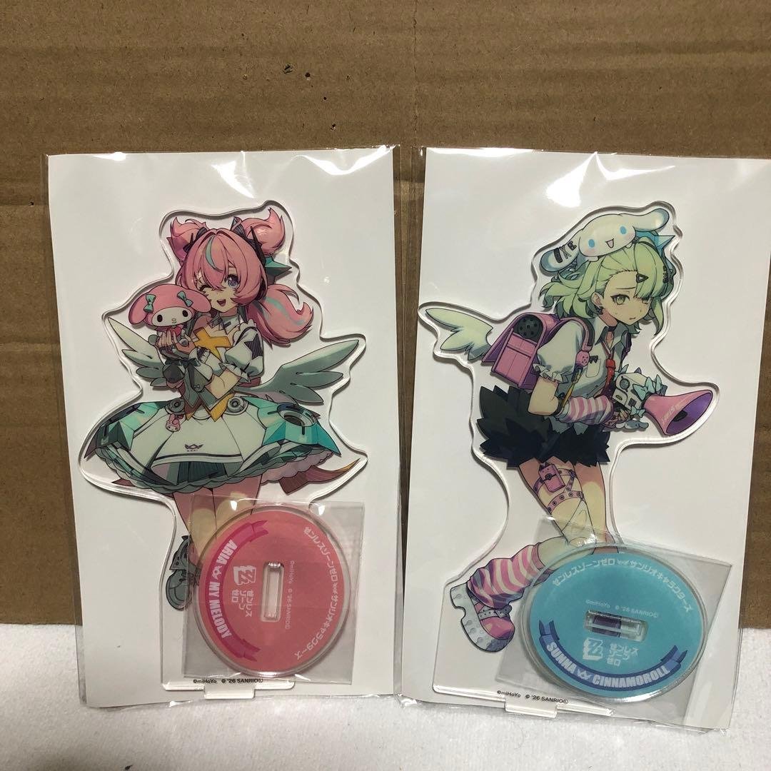 ゼンレスゾーンゼロ×サンリオアクリルスタンド 2種セット gigo限定