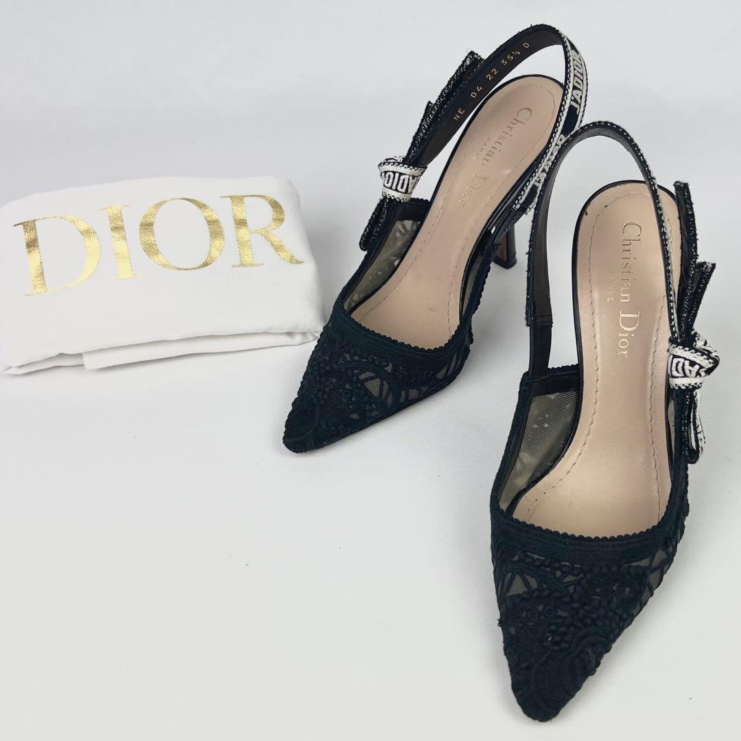 DIOR J'ADIOR スリングバックパンプス ハイヒール ポインテッドトゥ 中古・古着通販】Christian Dior (クリスチャン ディオール) J'ADIOR