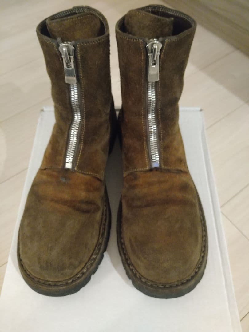 靴 nonnative CENTERZIPBOOTS BIG DADDY GUIDI nonnative × GUIDI CENTER ZIP BOOTS “BIG DADDY