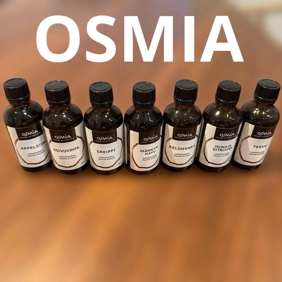 OSMIA サウナオイル OSMIA サウナアロマ（スモークサウナ）50ml | Metos Sauna Soppi