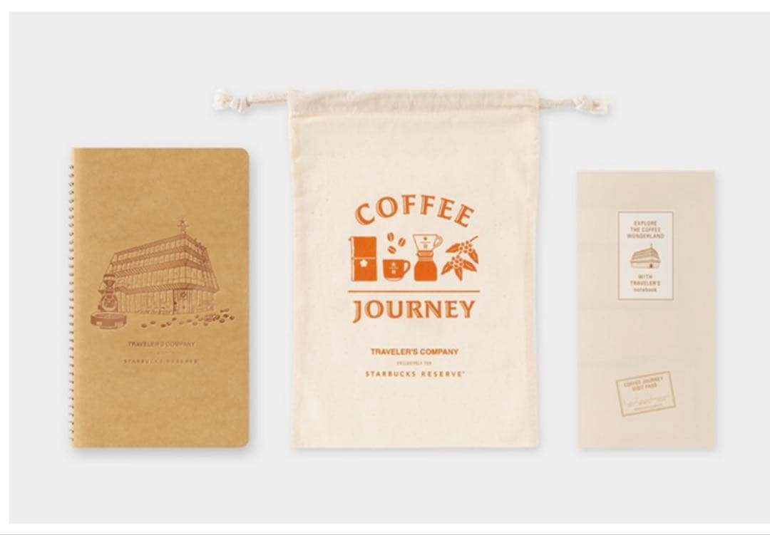 スターバックス リザーブ® ロースタリー 東京2025年限定ノート AMU TOKYO x TRAVELER'S COMPANY Spiral Ring Notebook Viking at