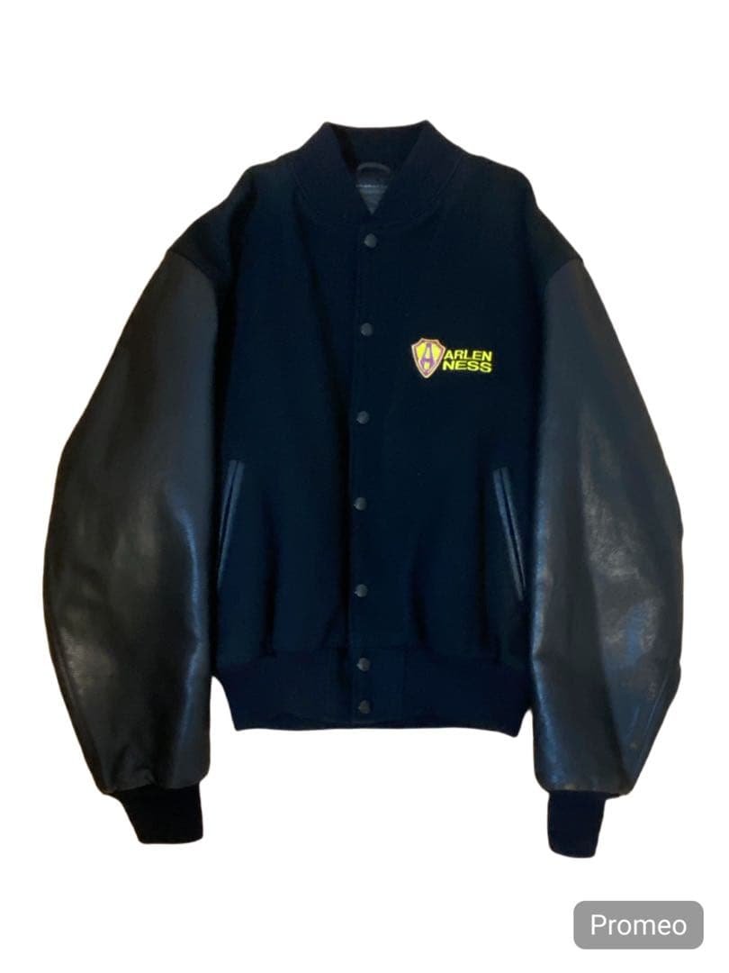 USA製　ゴールデンベア別注ARLEN NESS スタジャン ブラック 中古・古着通販】Golden Bear (ゴールデンベア) スタジャン ブラック