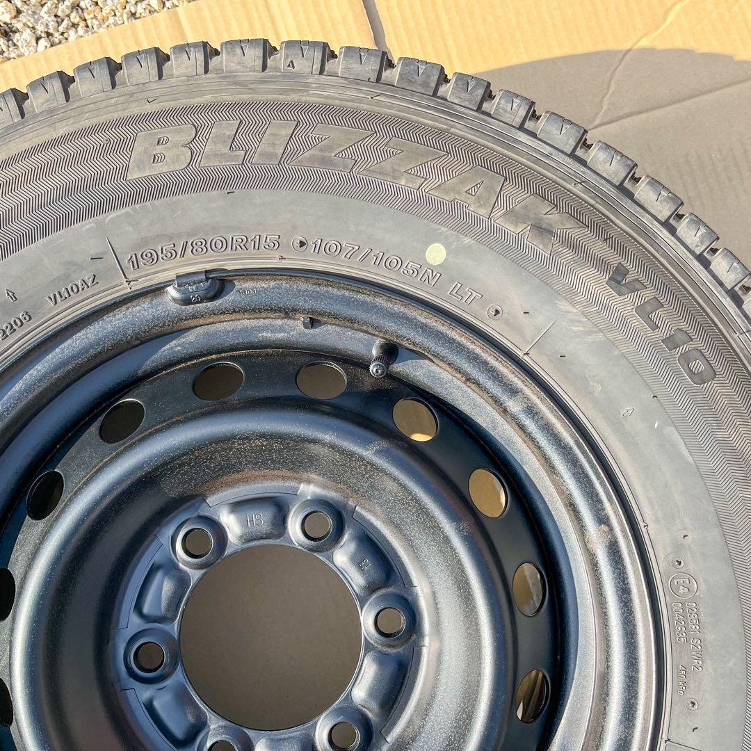 ブリザック VL10 4本セット 195/80R15 ハイエース BLIZZAK 楽天市場】4本 2025年製 スタッドレスタイヤ 195/80R15 107/105N