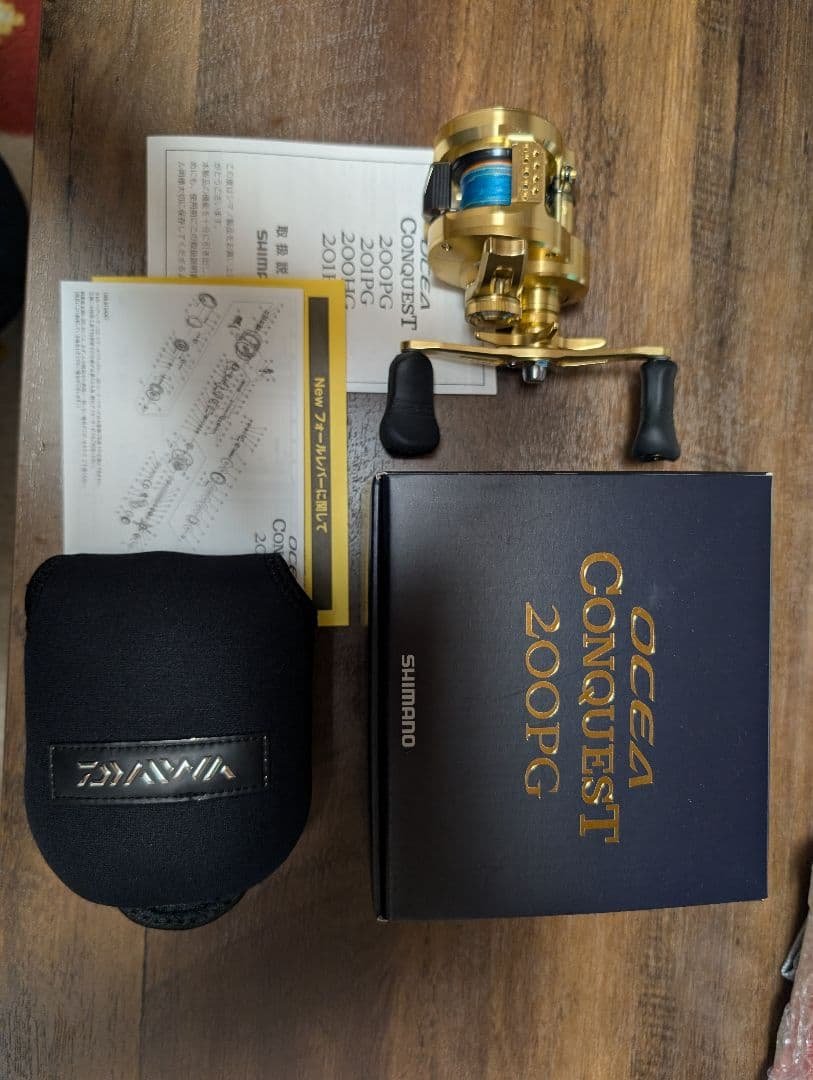 シマノ　オシアコンクエスト　200PG 美品 Amazon | シマノ(SHIMANO) リール 15 オシア コンクエスト 200PG 右
