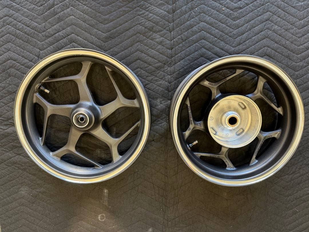 PCX125 JK05 ノーマルホイール　ブラック アルミ スポークホイール ys-parts-jp_pcx-wheel-r-42650-