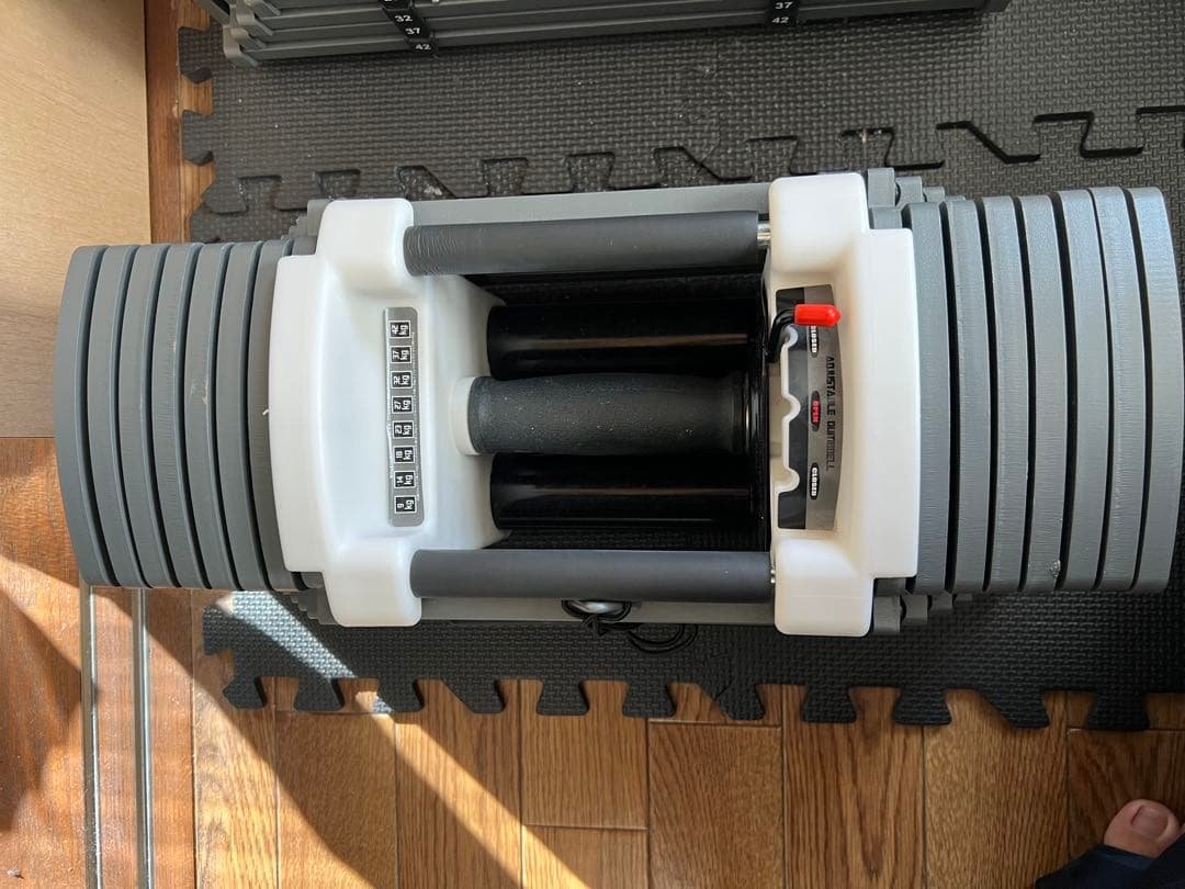 ②TOP FILM 可変式ダンベル42kg【片方】 楽天市場】【スーパーSALE 特別価格】可変式ダンベル ブロックダンベル