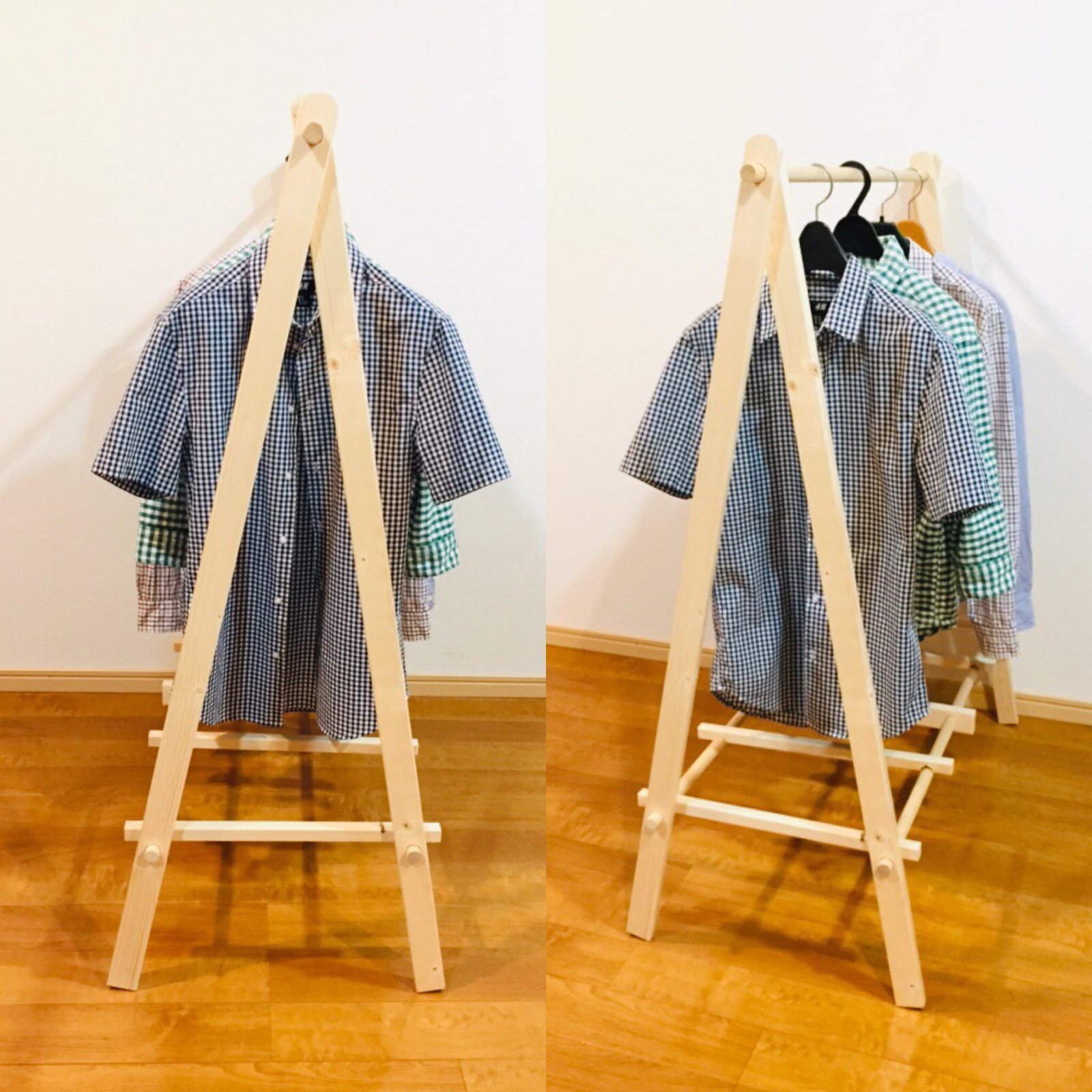 mini 組立自由なハンガーラック - SASHIMONO-carpenters GALLERY