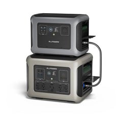 ALLPOWERS大型ポータブル電源R2500+B1000(2016Wh/2500W) – ALLPOWERS