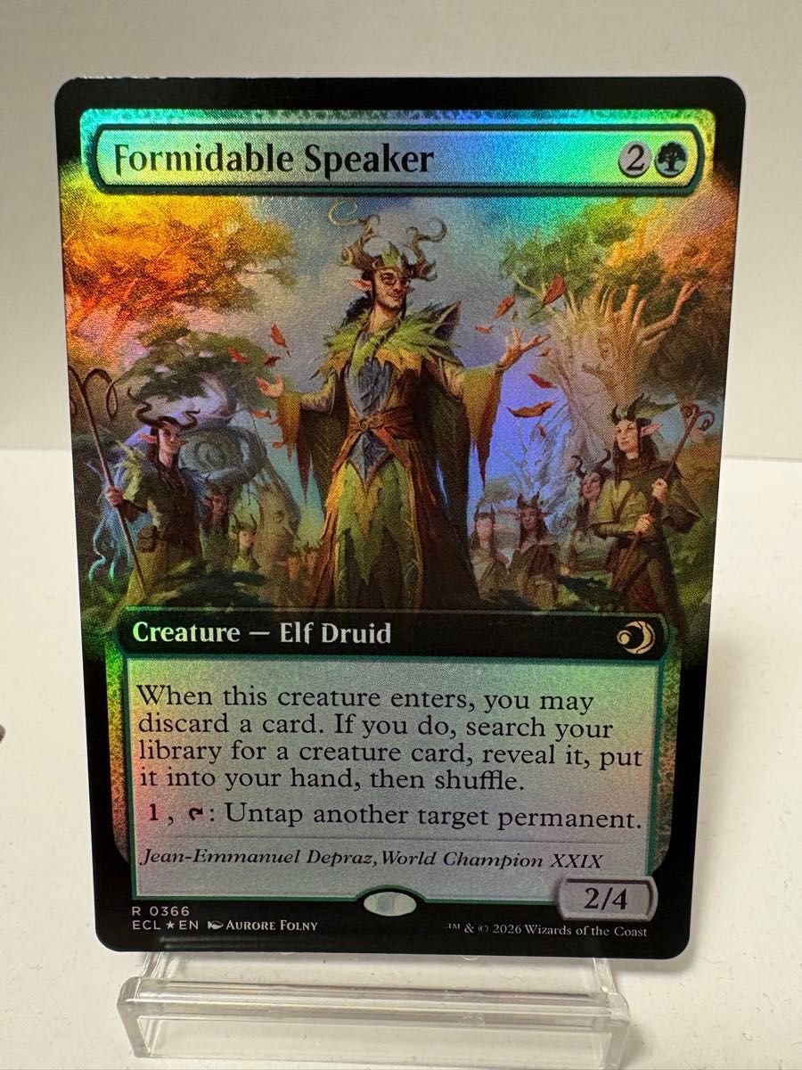 MTG ローウィンの昆明ECL 並外れた語り部/Formidable Speaker FOIL