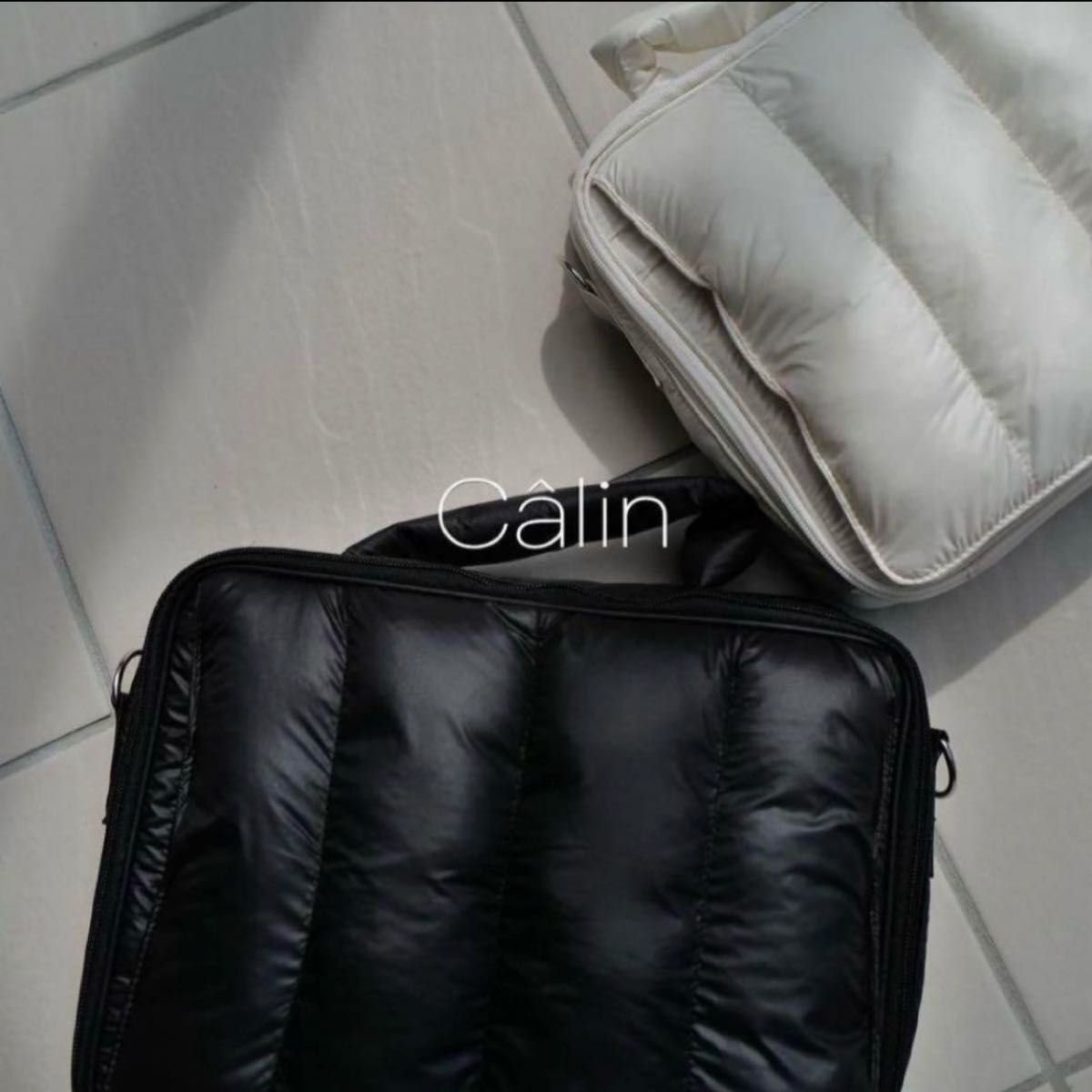 calin マザーズバッグ ブラック マグネットタイプ - カラン Calin