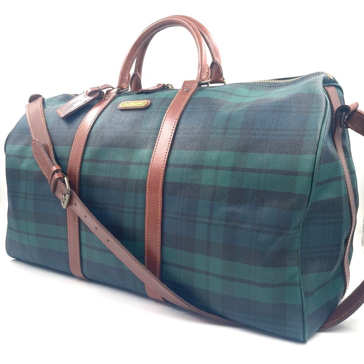 美品 POLO RALPH LAUREN 167 ポロラルフローレン ボストンバッグ 2way