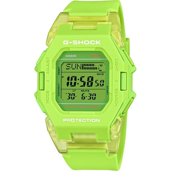 カシオ G-SHOCK GD-B500S-3JF ミニマルデザイン グリーン スケルトン