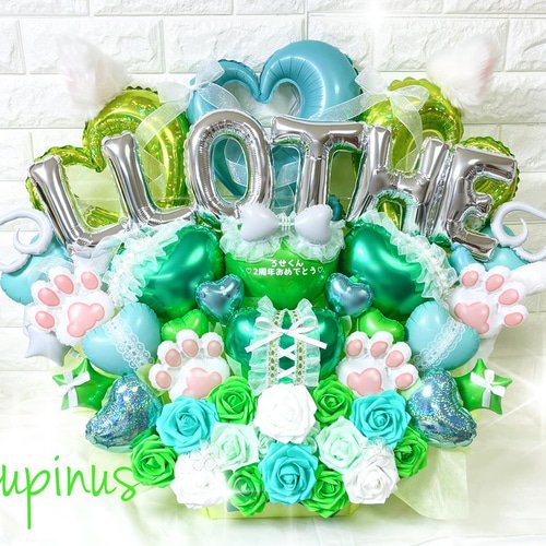 推し活】バルーンアレンジ 特大サイズ 生誕祭 誕生祭 卒業式 成人式