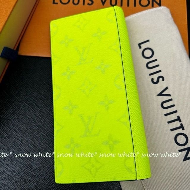 明日着 限定カラー♪ モノグラム ブラザ 長財布 ルイヴィトン (Louis