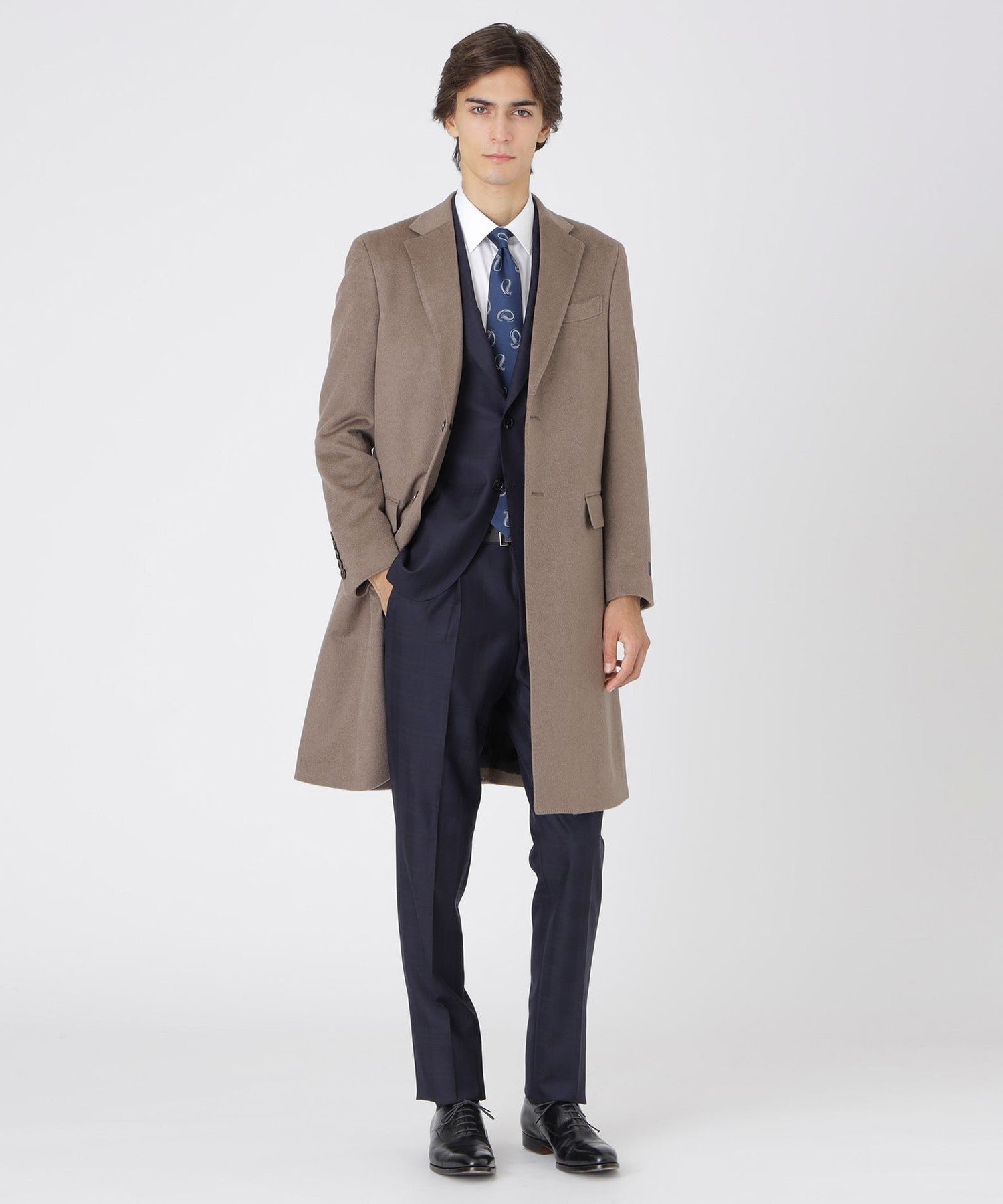 カルゼビーバーチェスターフィールドコート（コート）｜BLACK LABEL