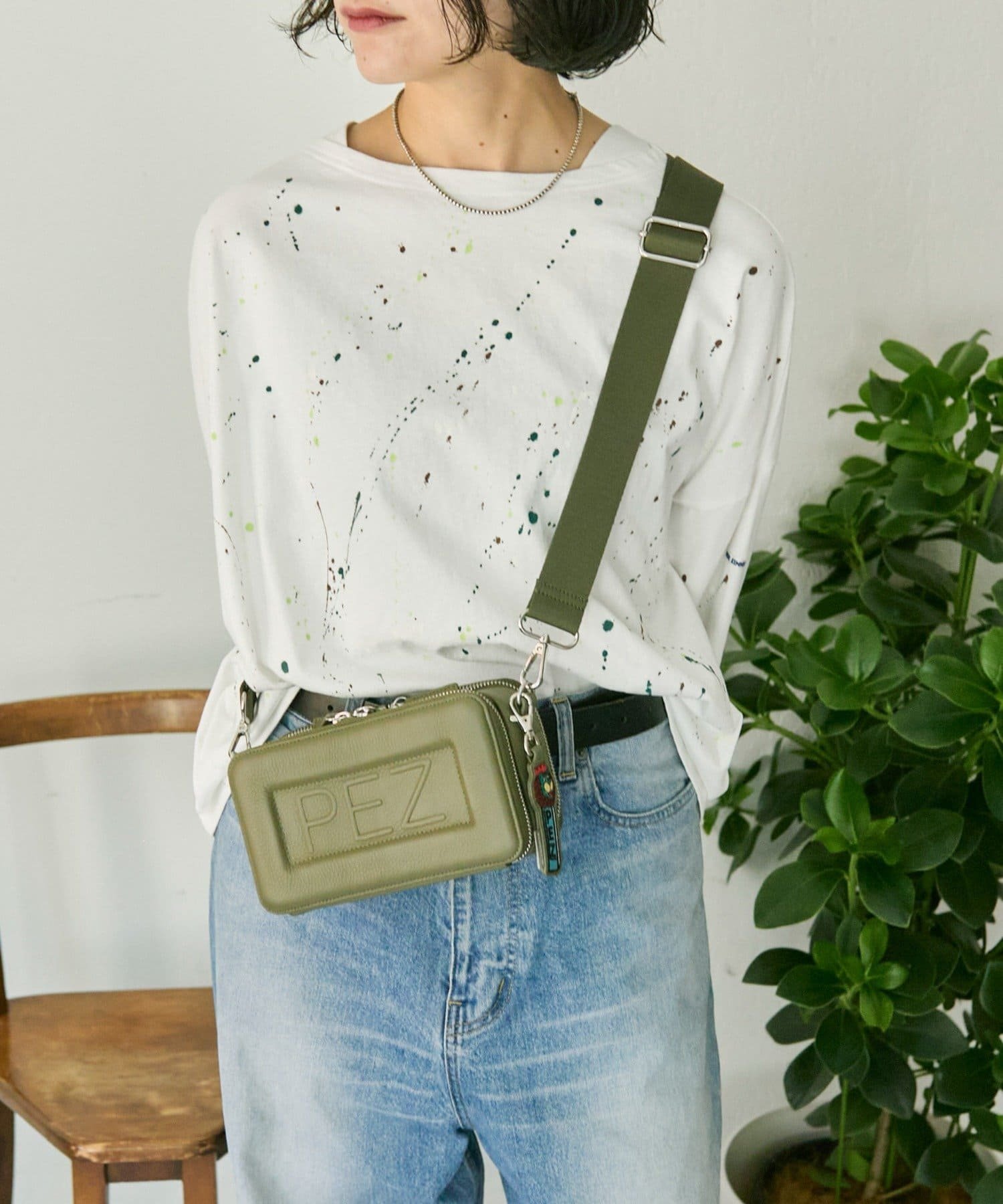 追加検討中！【PEZ(ペッツ)×ear】本革ウォレット&ショルダーバッグ