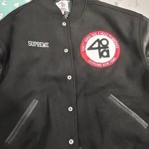 Supreme | Jackets & Coats | Supreme X 4 Acres Malcolm X Varsity